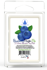 Blueberry Muffin 2.5 Oz Scented Wax Cubes for Tealight or UL-Listed Electric Warmer by Cleansing Grace