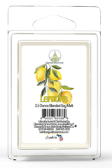 Lemons Scented 2.5 Ounce Wax Cubes for Tealight or UL-Listed Electric Warmer by Cleansing Grace