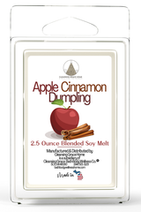 Apple Cinnamon Scented 2.5 Oz Wax Melt for Tealight or UL-Listed Electric Warmer by Cleansing Grace