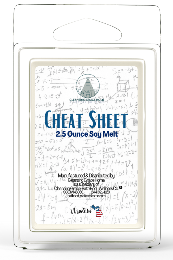 Cheat Sheet Scented Wax Melt Cubes | Reduced | Clearance