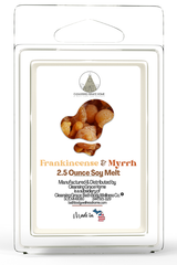 Frankincense Myrrh Scented 2.5 Ounce Wax Cubes for Tealight or UL-Listed Electric Warmer by Cleansing Grace