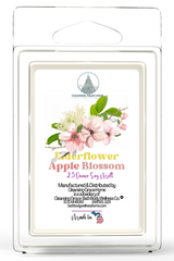 Elderflower Apple Blossom Scented 2.5 Ounce Wax Cubes for Tealight or UL-Listed Electric Warmer by Cleansing Grace