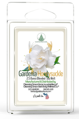 Gardenia Honeysuckle Scented 2.5 Ounce Wax Cubes for Tealight or UL-Listed Electric Warmer by Cleansing Grace