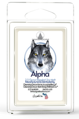 Alpha Masculine Scented 2.5 Ounce Wax Cubes for Tealight or UL-Listed Electric Warmer by Cleansing Grace