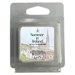 Summer in Ireland Scented Half Ounce Wax Melt Sample for Warmers by Cleansing Grace