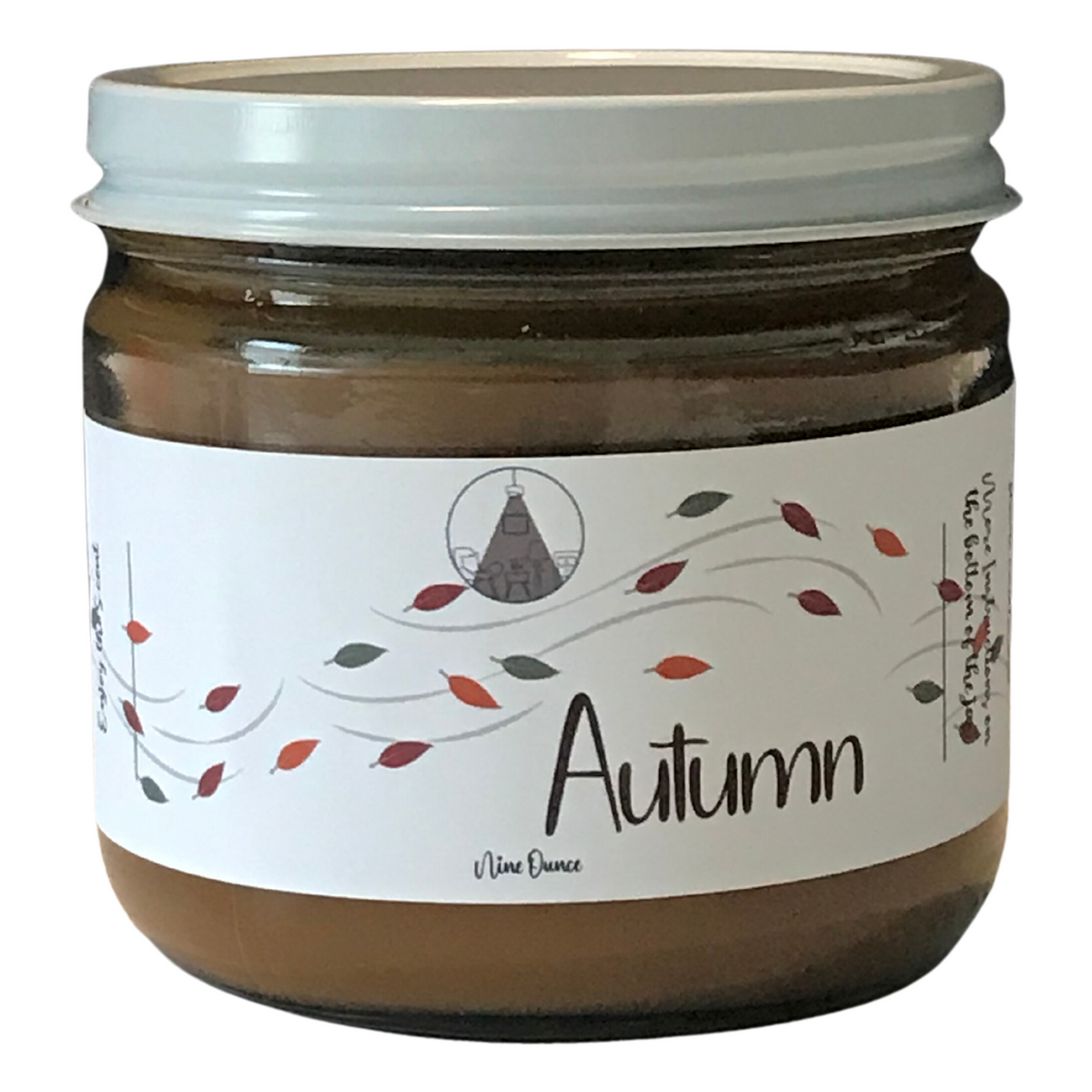 Autumn Scented Cotton Wick Candle by Cleansing Grace Home