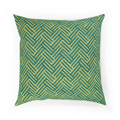 Herringbone Decorative Handmade Throw Pillow