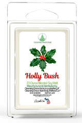 Holly Bush Scented 2.5 Oz Wax Melt for Tealight or UL-Listed Warmer