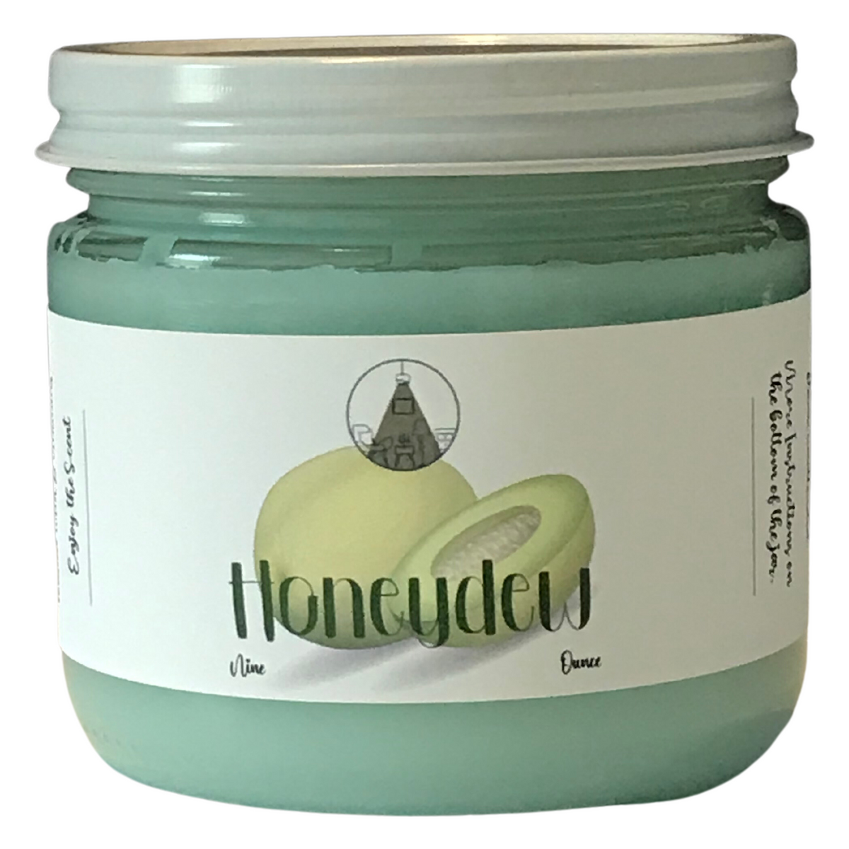 Honeydew Scented Cotton Wick Candle by Cleansing Grace Home