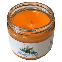 Honeysuckle Scented Cotton Wick Candle by Cleansing Grace Home