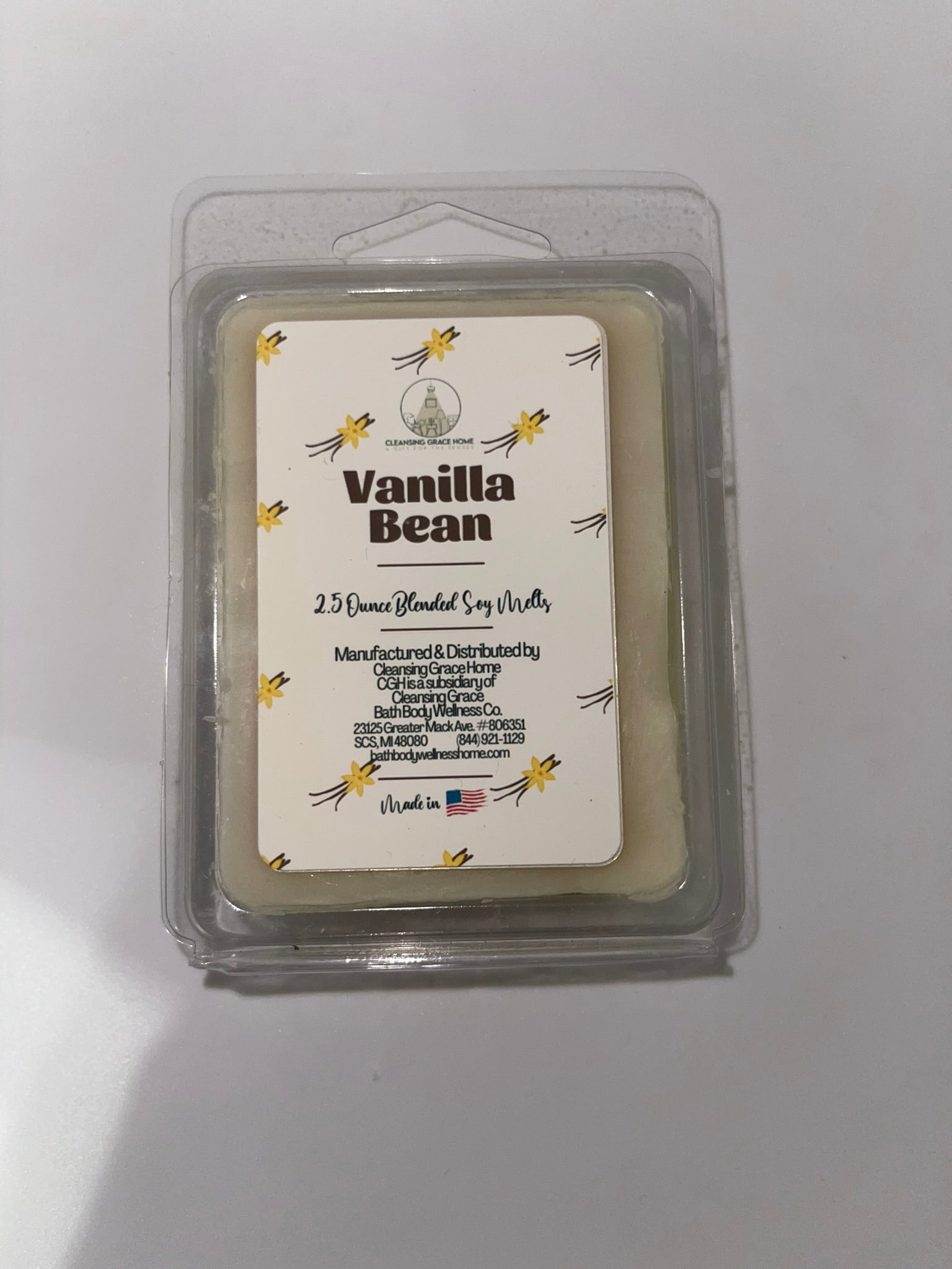 Vanilla Bean | Scented Wax Melt Cubes | Reduced | Clearance