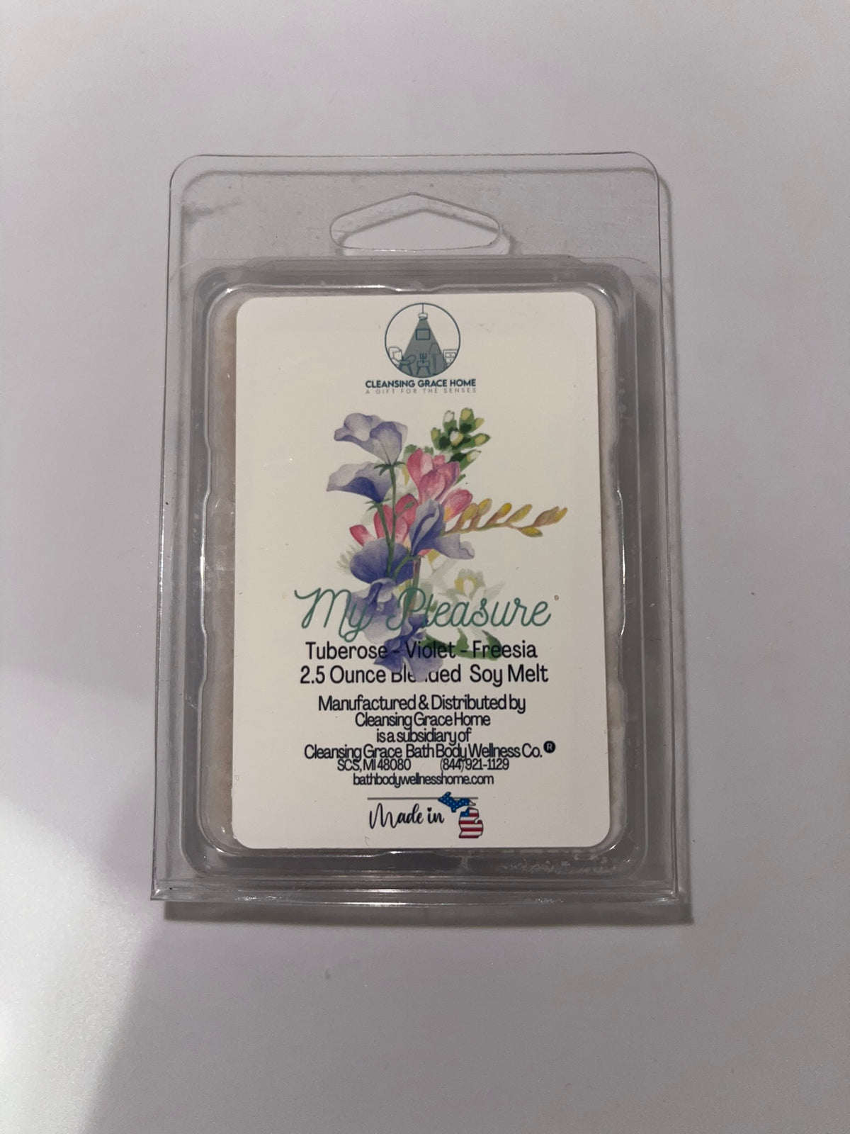 My Pleasure | 2.5 OZ Scented Wax Melt Cubes | Reduced | Clearance