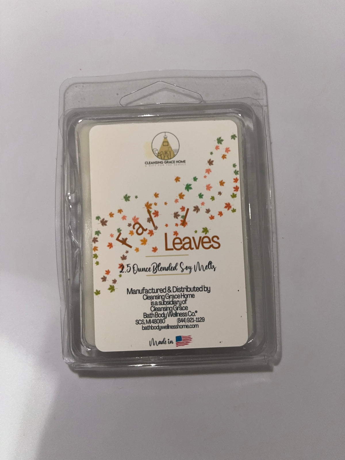 Fall Leaves | Scented Wax Melt Cubes | Reduced | Clearance