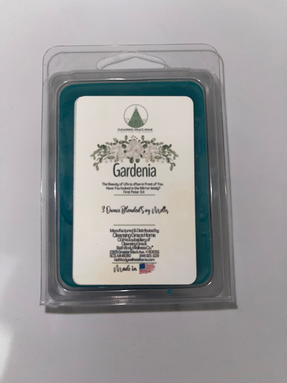 Gardenia Scented Wax Melt Cubes | Reduced | Clearance