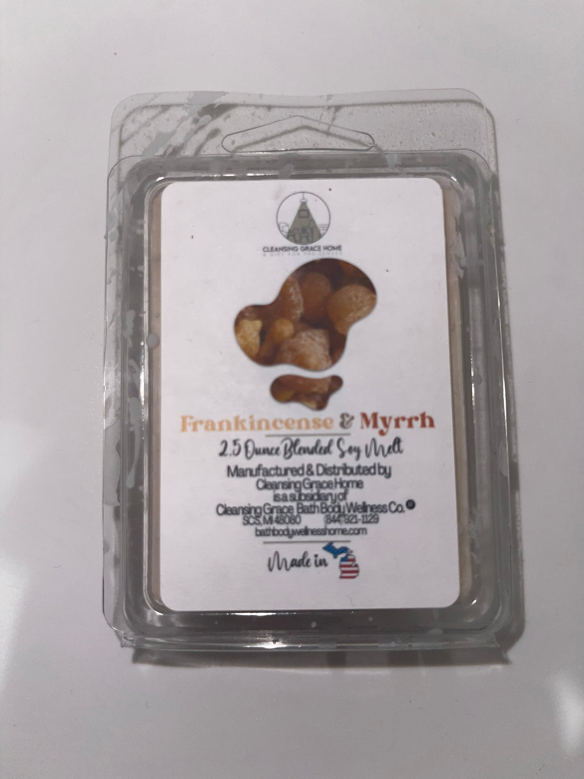 Frankincense Myrrh Scented Wax Melt Cubes | Reduced | Clearance