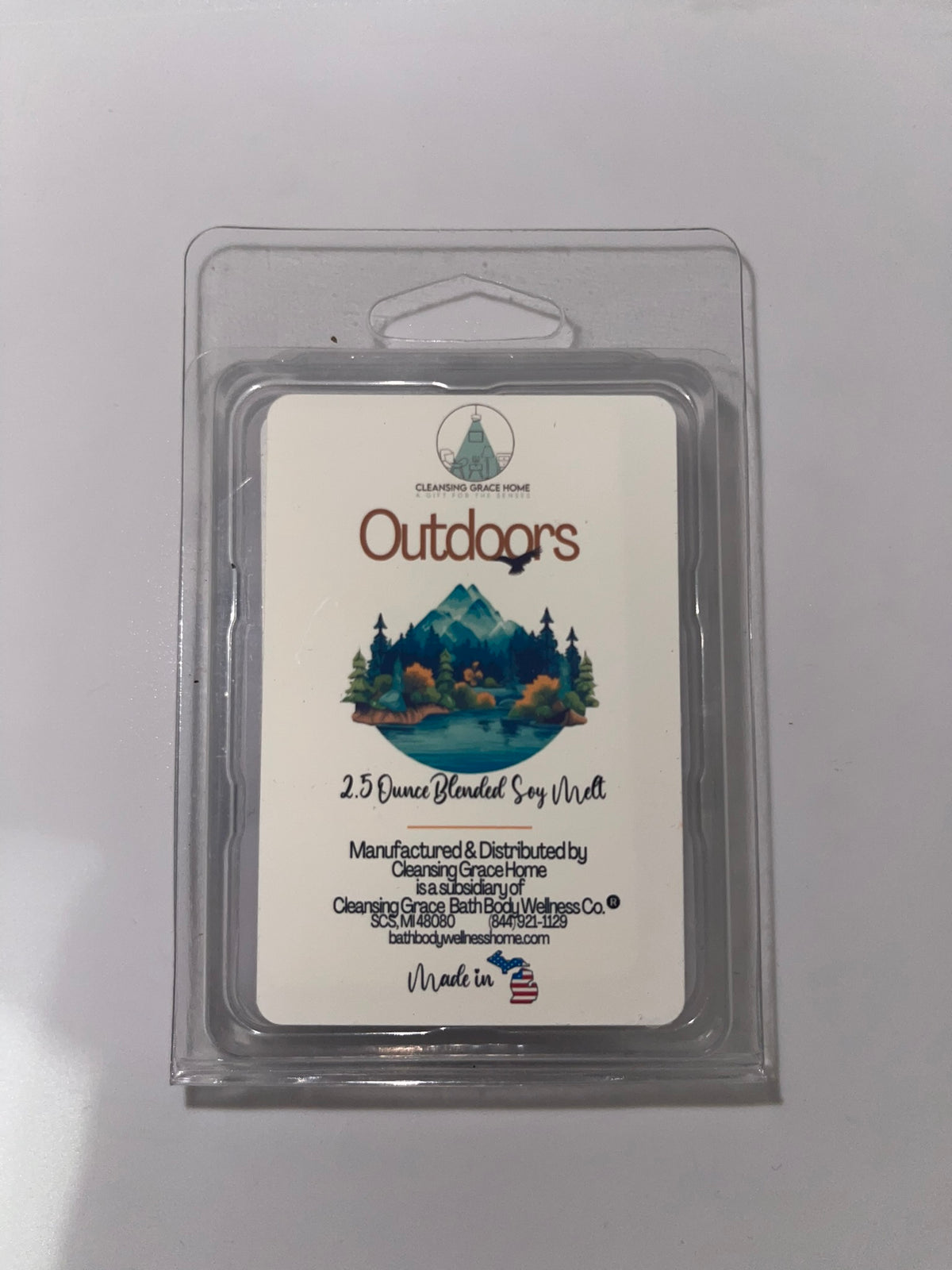 Outdoors | Scented Wax Melt Cubes | Reduced Price | Clearance