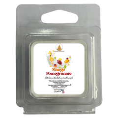 Mango Pomegranate Scented Half Ounce Wax Melt Sample for Warmers by Cleansing Grace