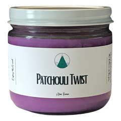 Patchouli Scented Cotton Wick Candle by Cleansing Grace Home