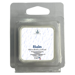 Rain Fresh Scented Half Ounce Wax Melt Sample for Warmers by Cleansing Grace