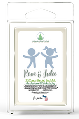 Rom and Julie Scented 2.5 Oz Wax Melt for Tealight or UL-Listed Warmer