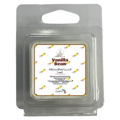 Vanilla Bean Scented Half Ounce Wax Melt Sample for Warmers by Cleansing Grace