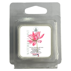 Waterlily Mint Scented Half Ounce Wax Melt Sample for Warmers by Cleansing Grace