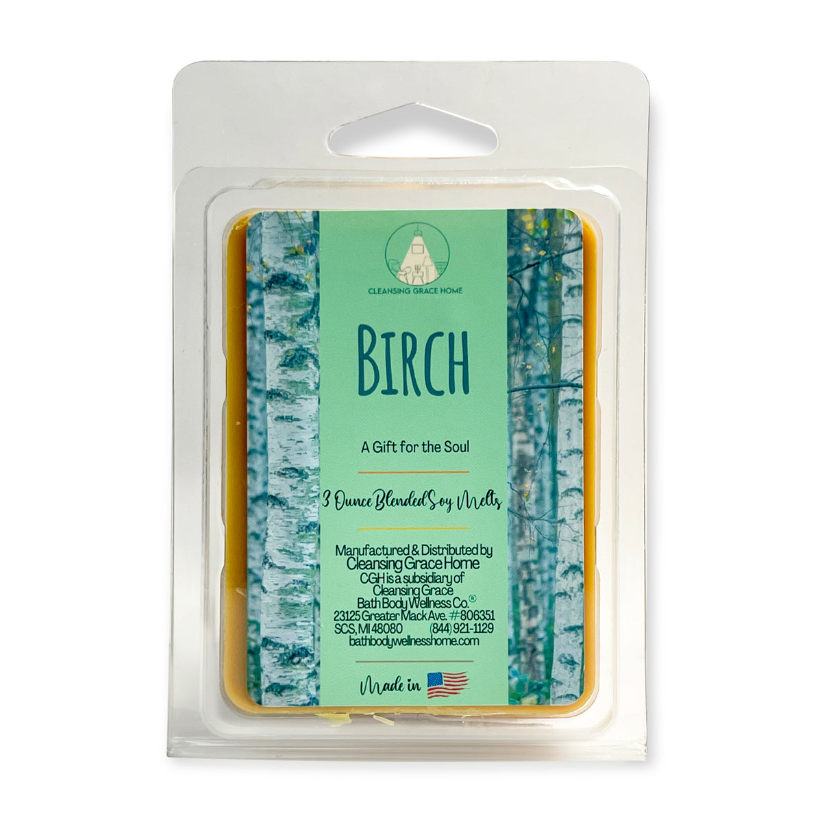 Birch Scented Wax Melt Cubes | Reduced Price | Clearance